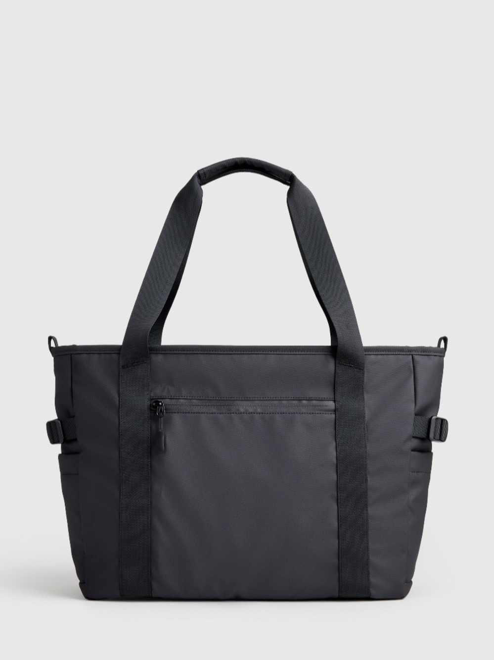 Quince Weatherproof Utility Black Duffle Tote Bag NWT Vacation  Unisex Luxury
